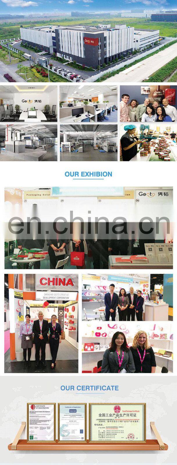 Private label paper bag with custom logo chocolate boxes paper bags