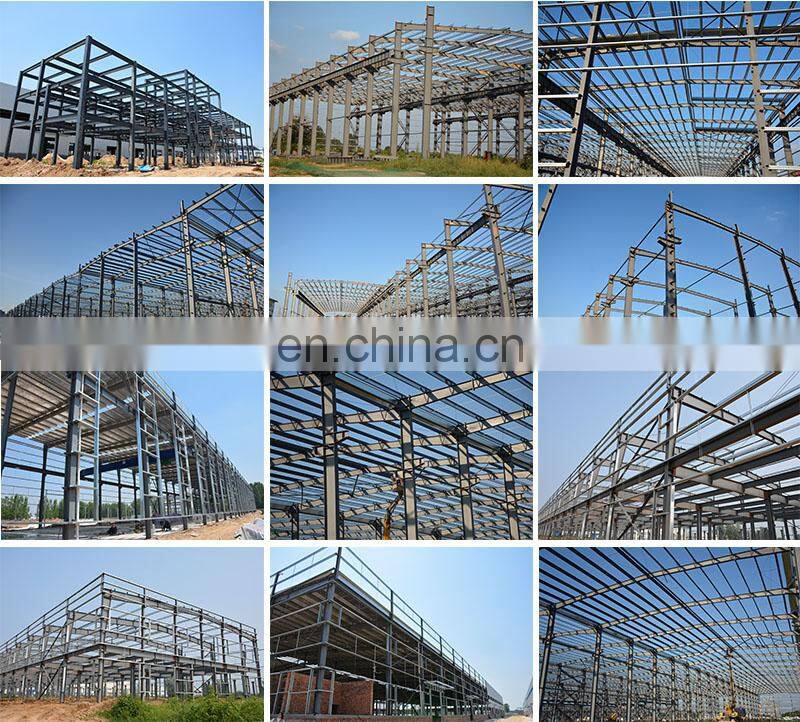 Low Cost Prefabricated Economical Steel Structure Villa/Supermarket/House/Hotel