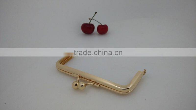 High quality bronze rounded shape Handbags hardware framework