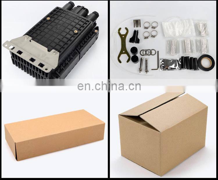 IP 68 Pole outside Plc SPLITTER Terminal box inline fiber optic outdoor joint splice multi-purpose closure