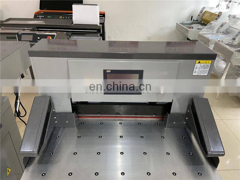 RUIAN GC720H A1 A2 Industrial micrcomputer Double Hydraulic guillotine Paper Cutter machine for paper board greyboard