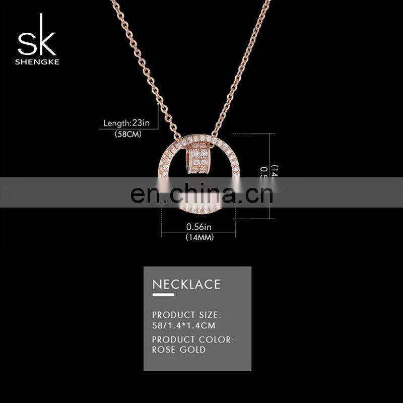 SHENGKE Luxury Jewelry Watches Bracelets & Bangles Watch Earring Necklace Jewelry Findings&Components K0039L12