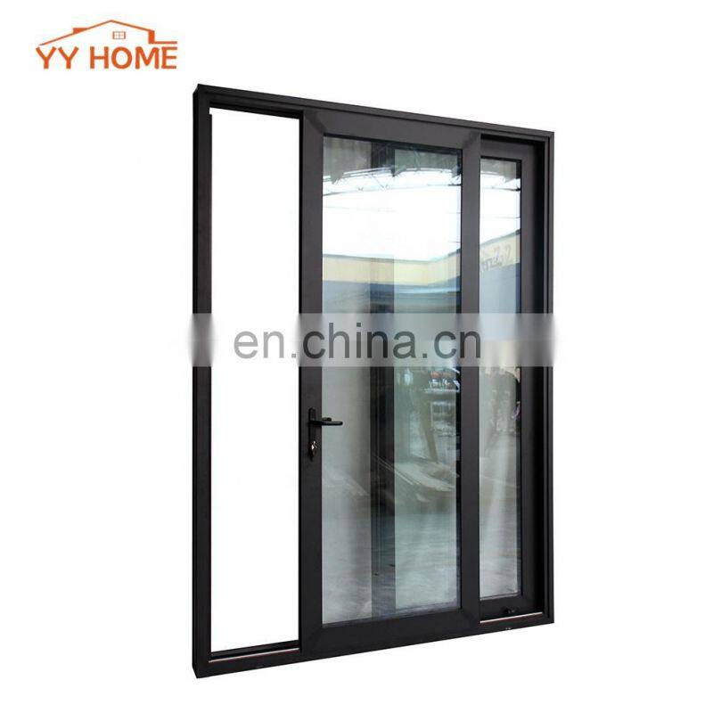 USA/Canada Standard Gold Supplier hurricane impact windows and door aluminum sliding glass door with good performance system