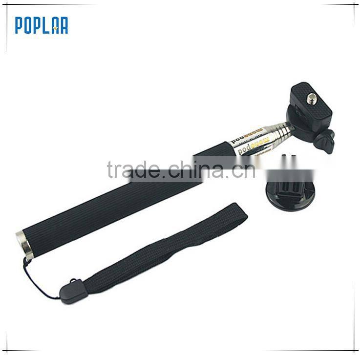 Poplar Manufacturer Gopros Selfie Sticks and Gopros Adapter gopros monopod