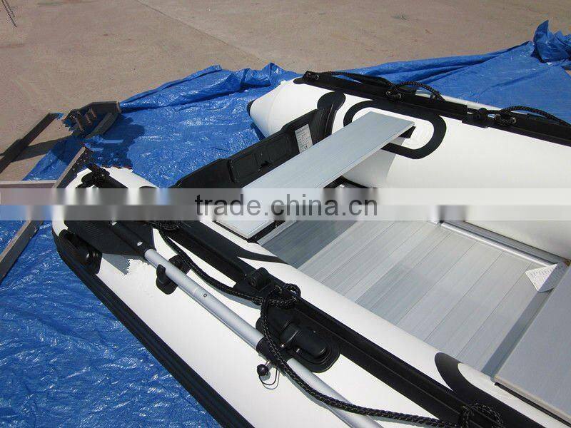 CE 2012 Hot selling Aluminum floor rescue boat 360 Inflatable Boat