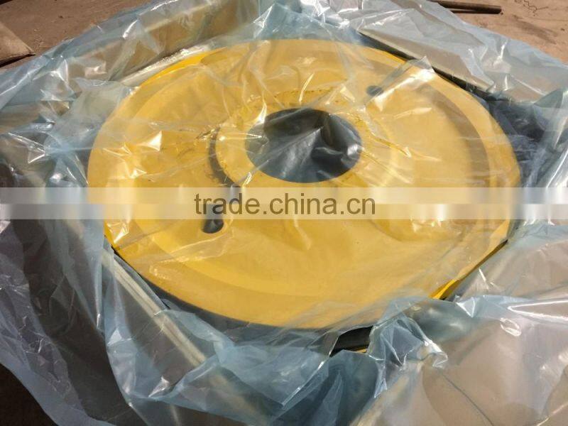 customized alloy steel forged pulley wheel