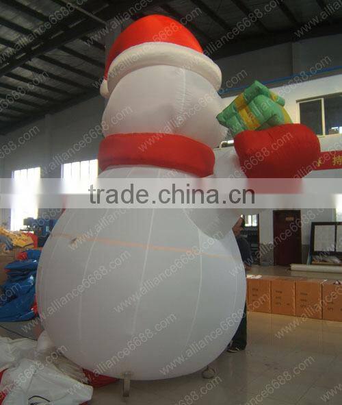 outdoor inflatable snowman model