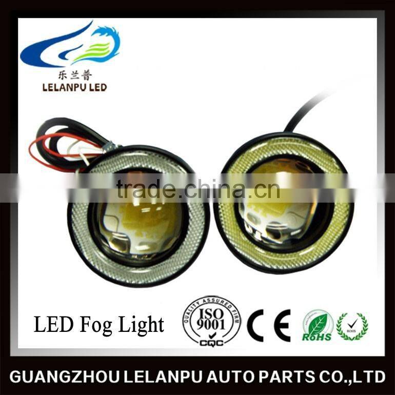 Wholesale super bright Fcatory supply led fog lamp 3 inch Angel Eye Rings led