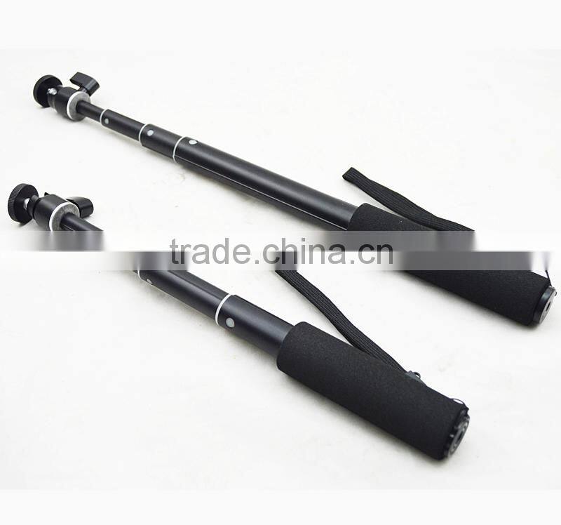 Travel tourism stability multi-angle rotation laser with selfie stick for mobilephone