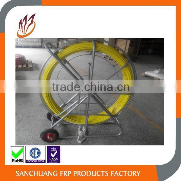 Yellow And Orange Fiberglass Duct Rod 11mm