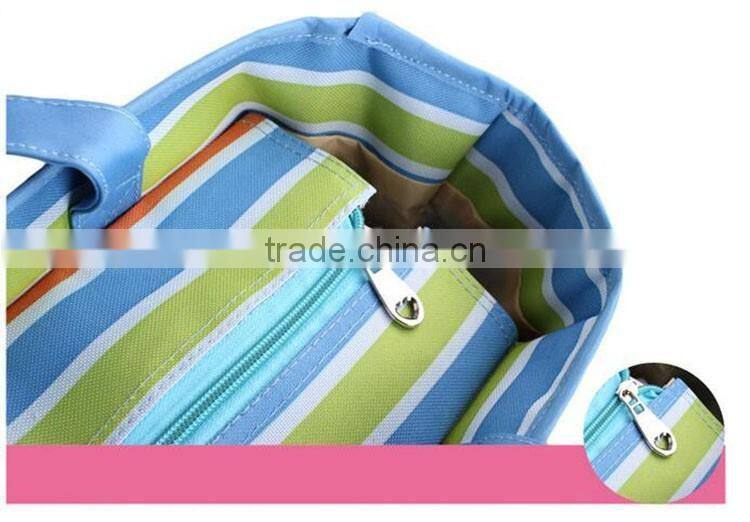Wholesale tote one shoulder adult baby bag diaper bag