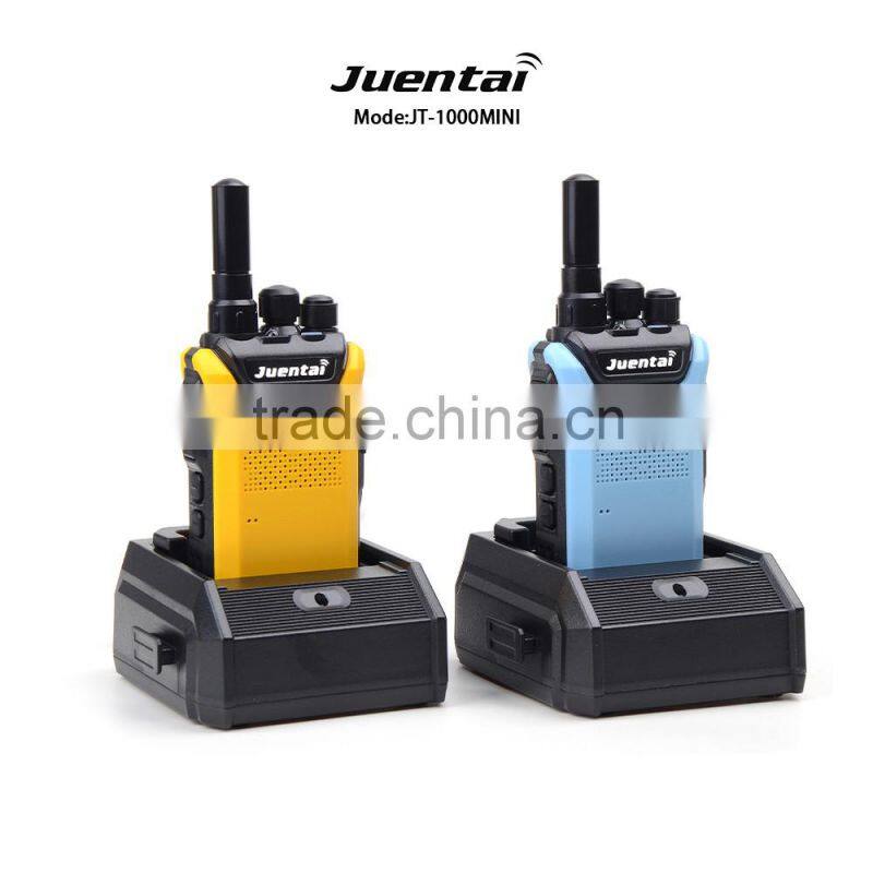 JUENTAI JT-1000mini UHF 400-480mhz 16CH 3w With CTCSS/DCS and 1750hz Call Tone and DTMF FSR Handheld Transceiver