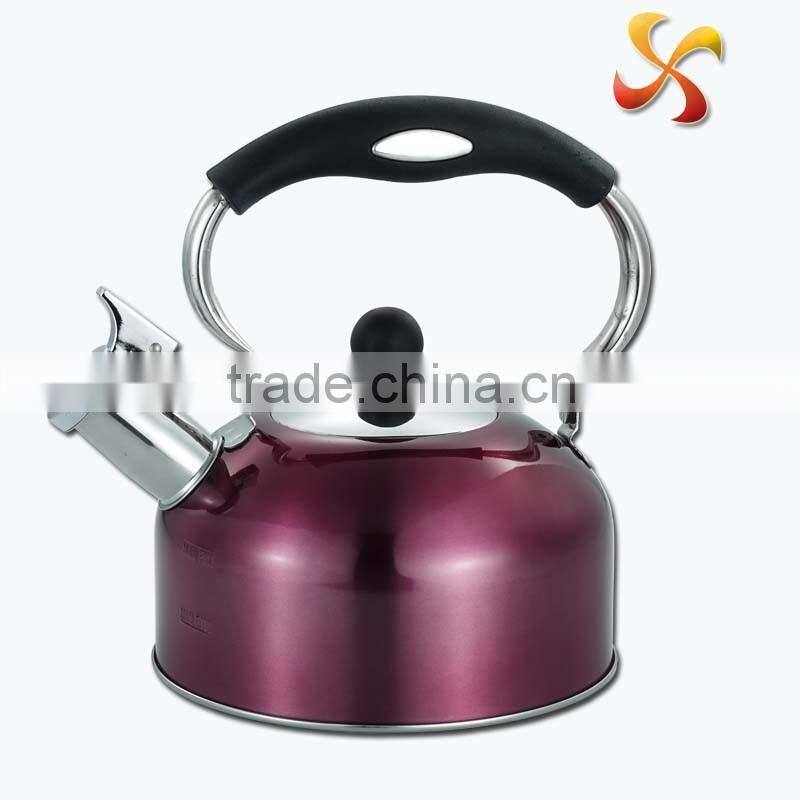 1.8L professional and colorful kettle with high quality material