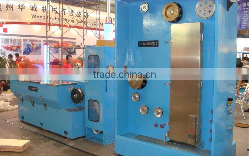 HXE-17DST High speed copper wire drawing machine with continuous annealer