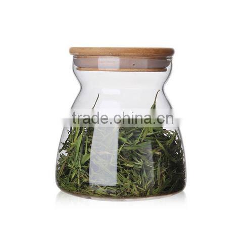 Trade assurance customized different sizes dry fruit glass jar