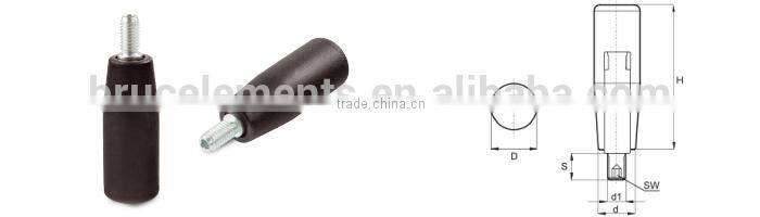 Cylindrical Revolving Plastic Handle BK38.0127