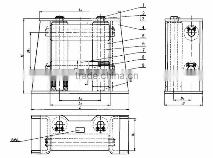 Ship 4/5 roller Fairlead