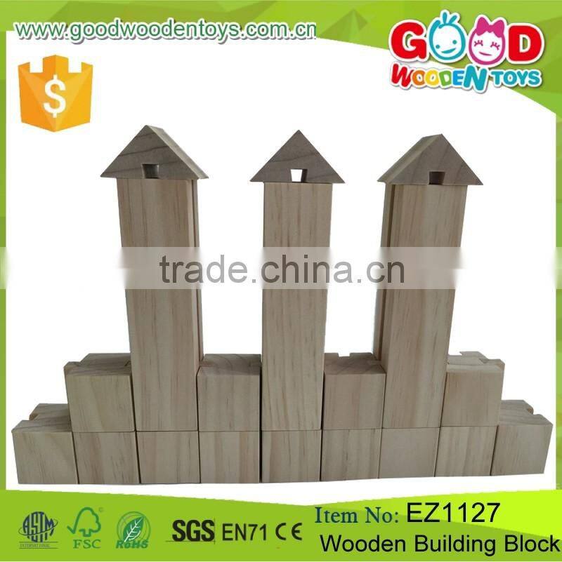 Continued Selling Kids Colorful Block Toys Educational Wooden Building Block for Children