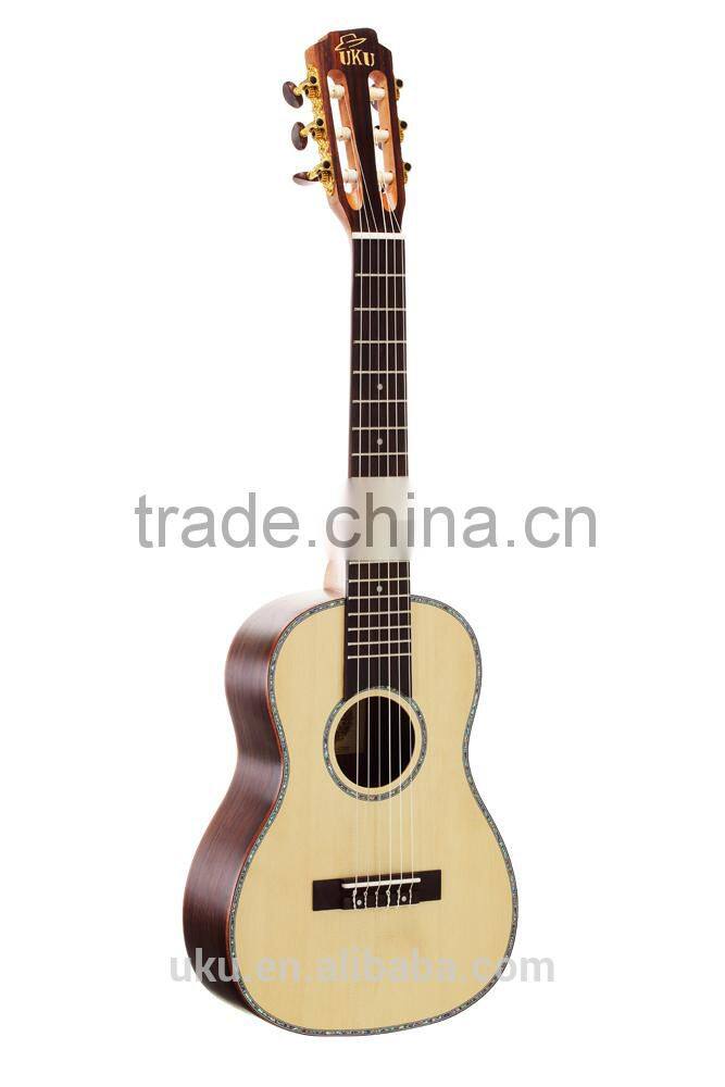 High grade 6 strings wholesale 30" travel guitar, guilele, guitalele, guitarlele