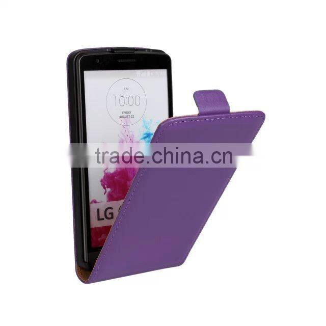 Wholesale Mobile phone case for LG G2,Flip Real leather case for LG G2
