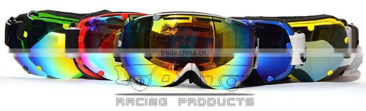 BJ-MG-017A Aftermarket Custom Popular Reflective Lens Skiing Transparent Glasses Dex Snow Goggles