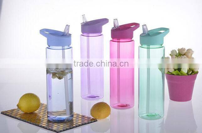 FDA, BPA FREE, LFGB, SGS 2015 plastic BPA free tritan sport water bottle wholesale 750ml high quality