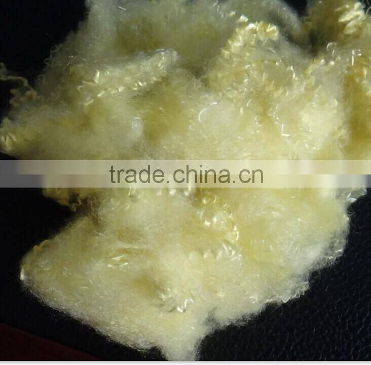 Polyester fiber10D*64MM Azo freePolyester fiber Manufacturers selling carpet material