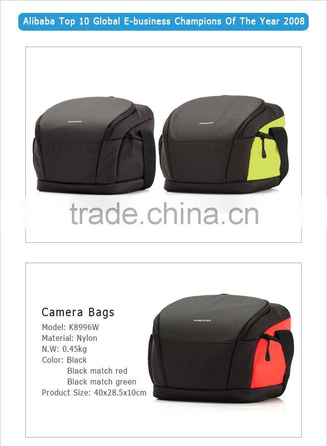 Fashion leather hidden camera bag