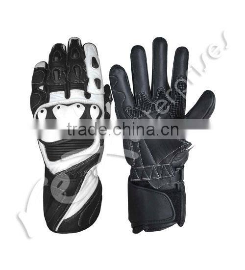 Leather Motorbike Motorcycle Racing Sports Gloves