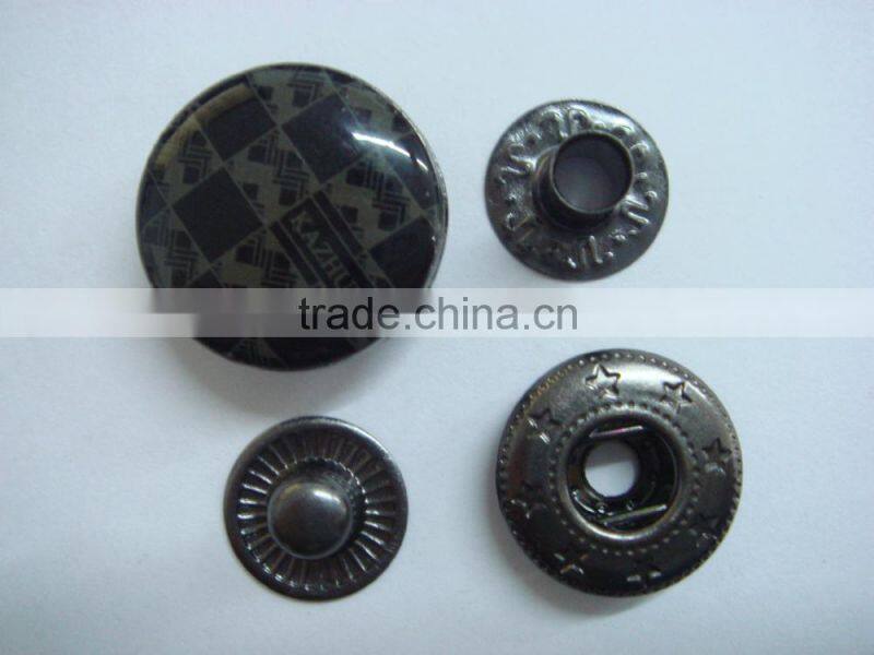 17mm popular garments accessory elegant drop rubber snap button