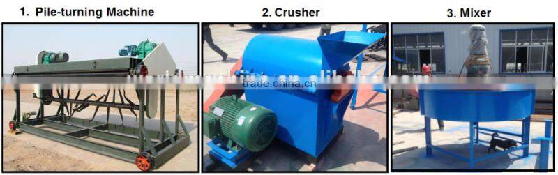 Organic fertilizer ball granules making production line 50000 tons per year