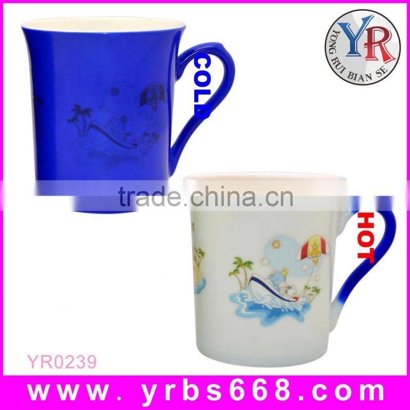 Factory christmas novelty gifts, color changing mug, write-on series also available