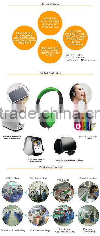 New design 2015 portable & light neckband bluetooth headphone