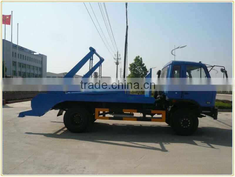 Dongfeng hydraulic skip bin 9m3,skip bins truck ,truck skip bin