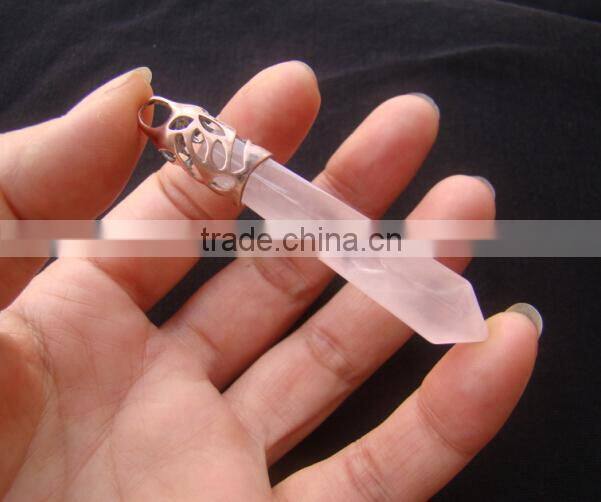 2015 Rose Quartz Crystal Points