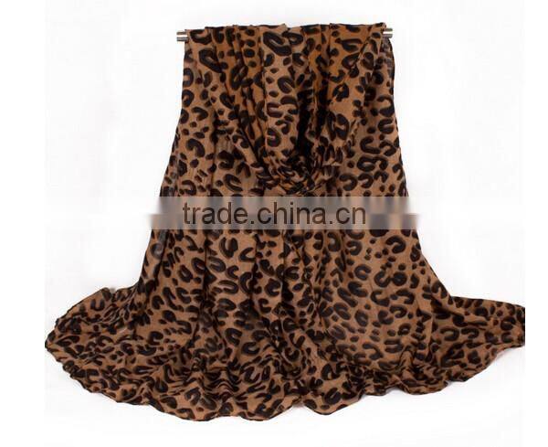 Wholesale fashion Sexy classic leopard scarf/#