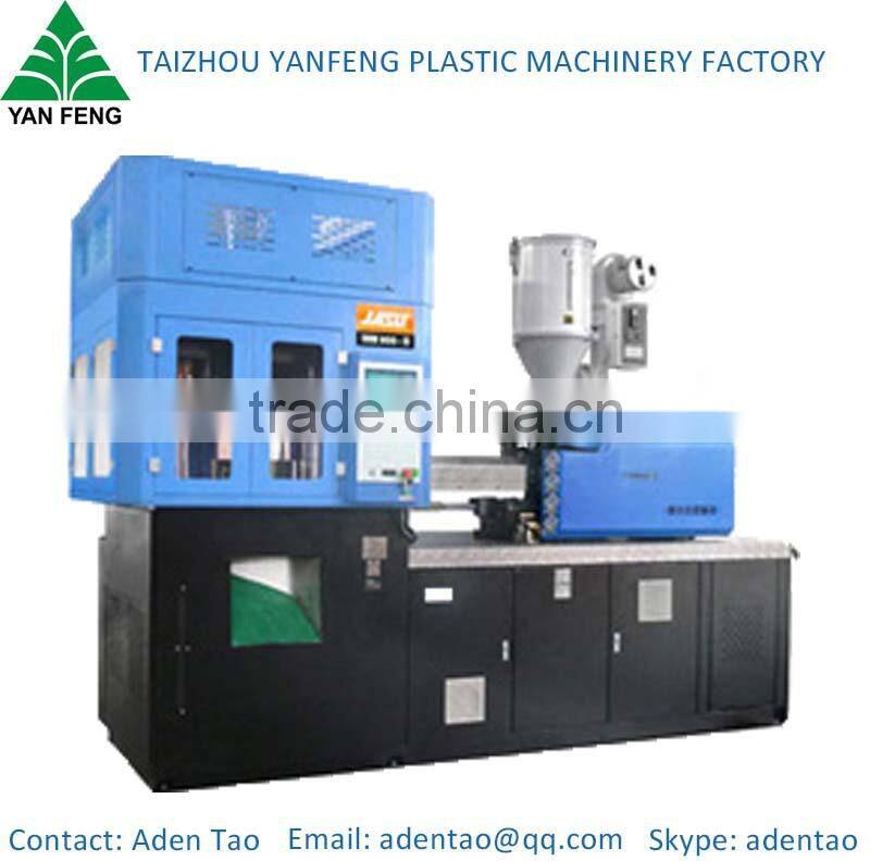 4 cavity semi-auto blow molding machine