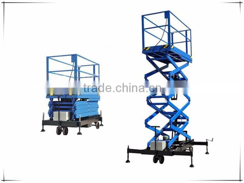 Self-propelled Hydraulic Scissor Car Lift Platform