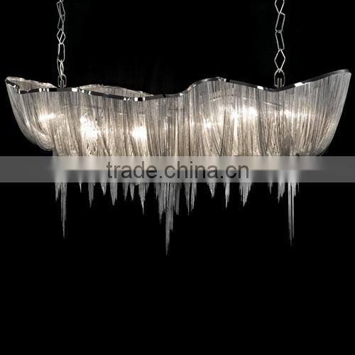 Atlantis Suspension Light - Long Fancy big pendant light for lobby