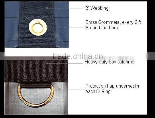 1000D 18oz Lumber Tarps For North America Market