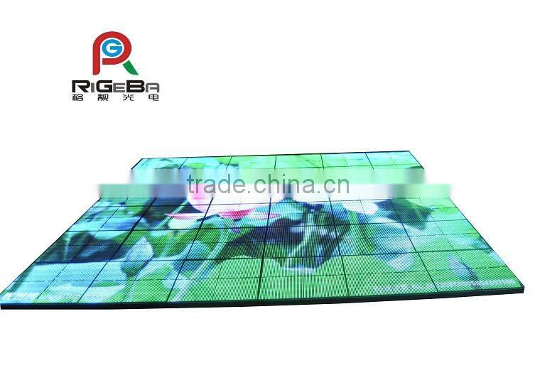 NEWEST 2014 Super Clear and Slim LED Video Floor/led dance floor lights