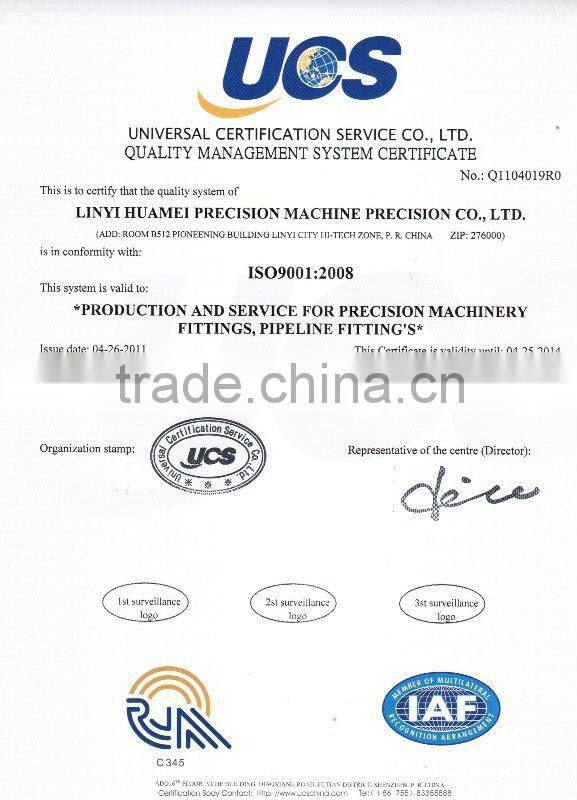 stainless steel 45 degree elbow 150LBS CE Approved