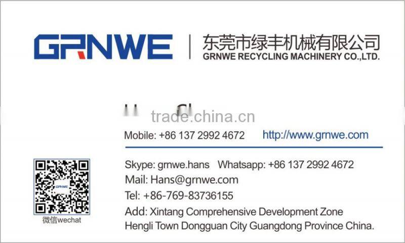 Ce Certified Recycling Plastic Pressing Machine