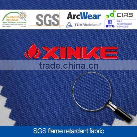 china manufacturer twill fireproof overall fabric for firefighters garment