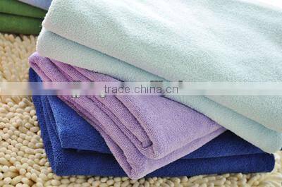 Weft knitted pearl microfiber 300gsm