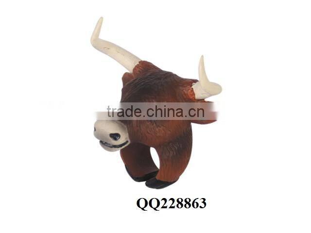 Animal Empire PVC Animal Ring Toys, soft plastic wild animal ring toy for kids,pvc animal ring toy QQ228857