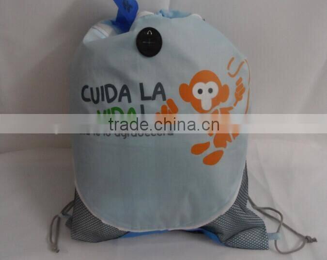 promo monkey drawstring bags