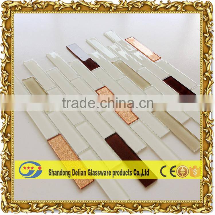 23*98*4 strip glass mosaic