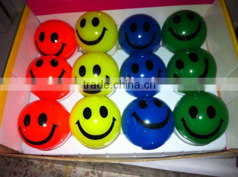 eye shape flashing bouncing ball