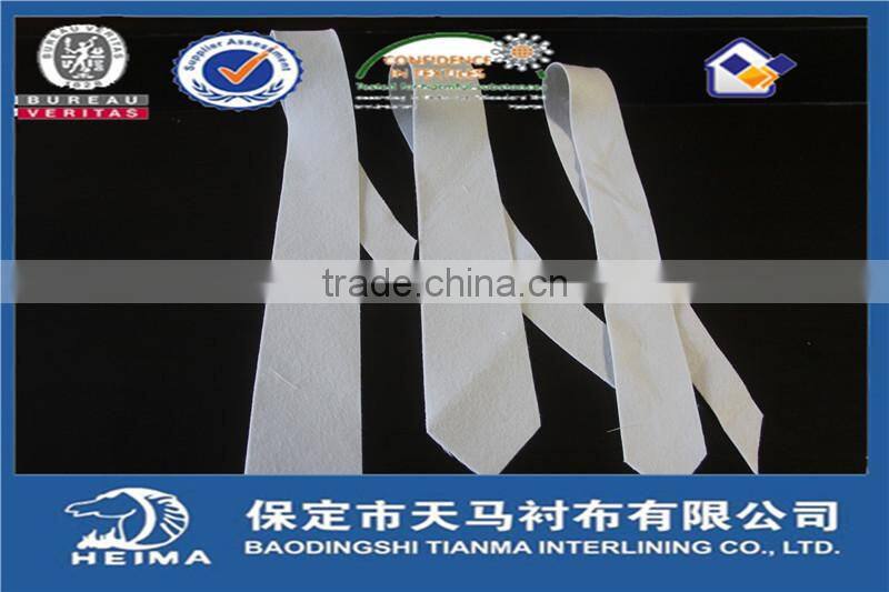 Popular tie interlining